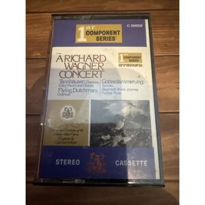 A Richard Wagner Concert  Tannhäuser Flying Dutchman Götterdämmerung Cassette